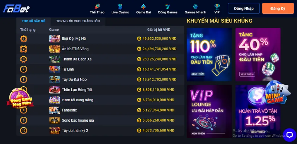 Trò chơi sòng bạc trực tiếp shbet0 code